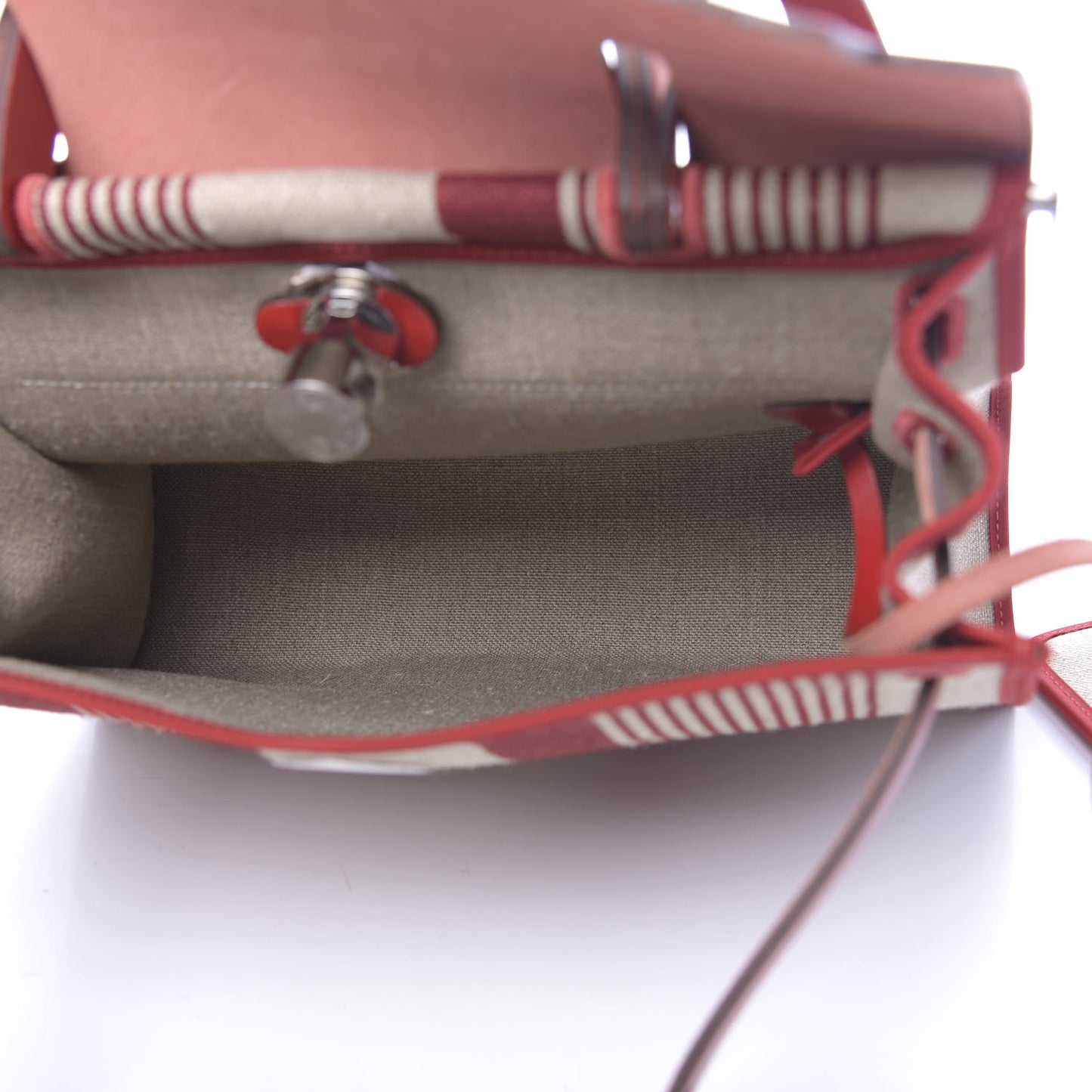 Vache Hunter Toile H Vibration Herbag Zip 31 PM Bordeaux Ficelle Rouge Piment