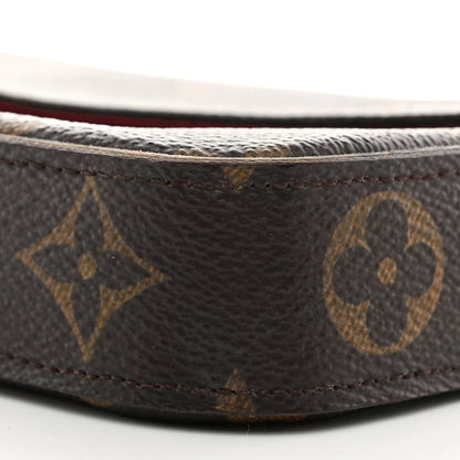 Louis Vuitton Monogram Pochette Felicie Chain Wallet Fuchsia 9 of 10