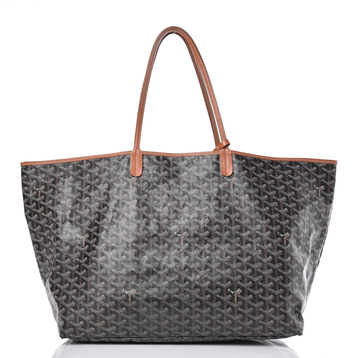 Goyard Goyardine Saint Louis GM Black Gold 3 of 15