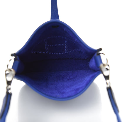 Hermes Taurillon Clemence Evelyne TPM Bleu Electrique 5 of 11