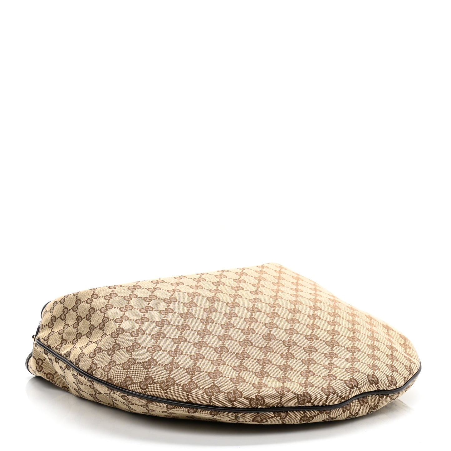 Monogram Large Wave Hobo Dark Brown