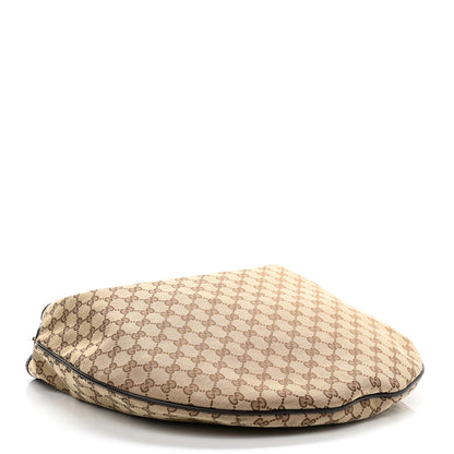 Gucci Monogram Large Wave Hobo Dark Brown 4 of 10