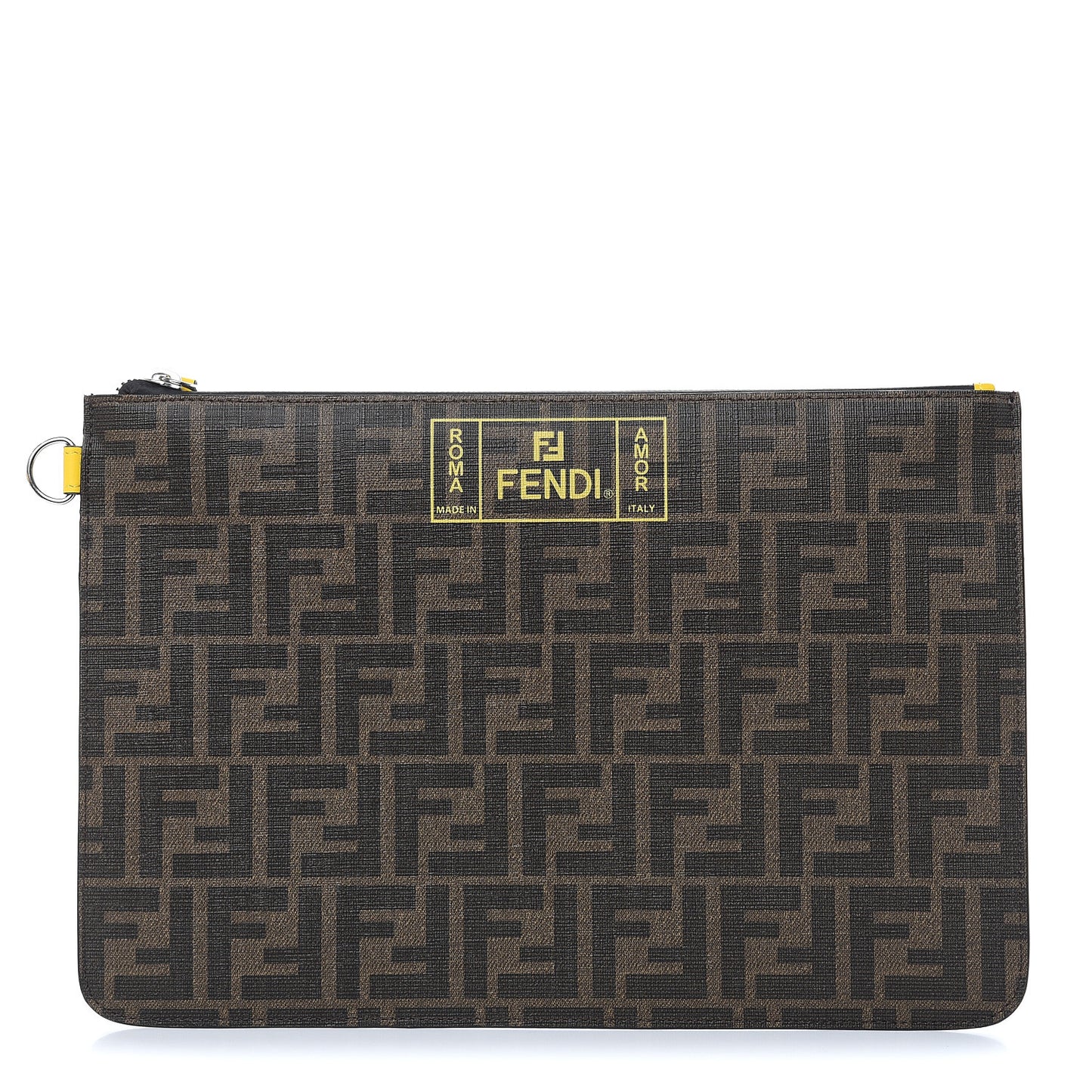 Glazed Fabric FF 1974 Roma Armor Pouch Tobacco Limone
