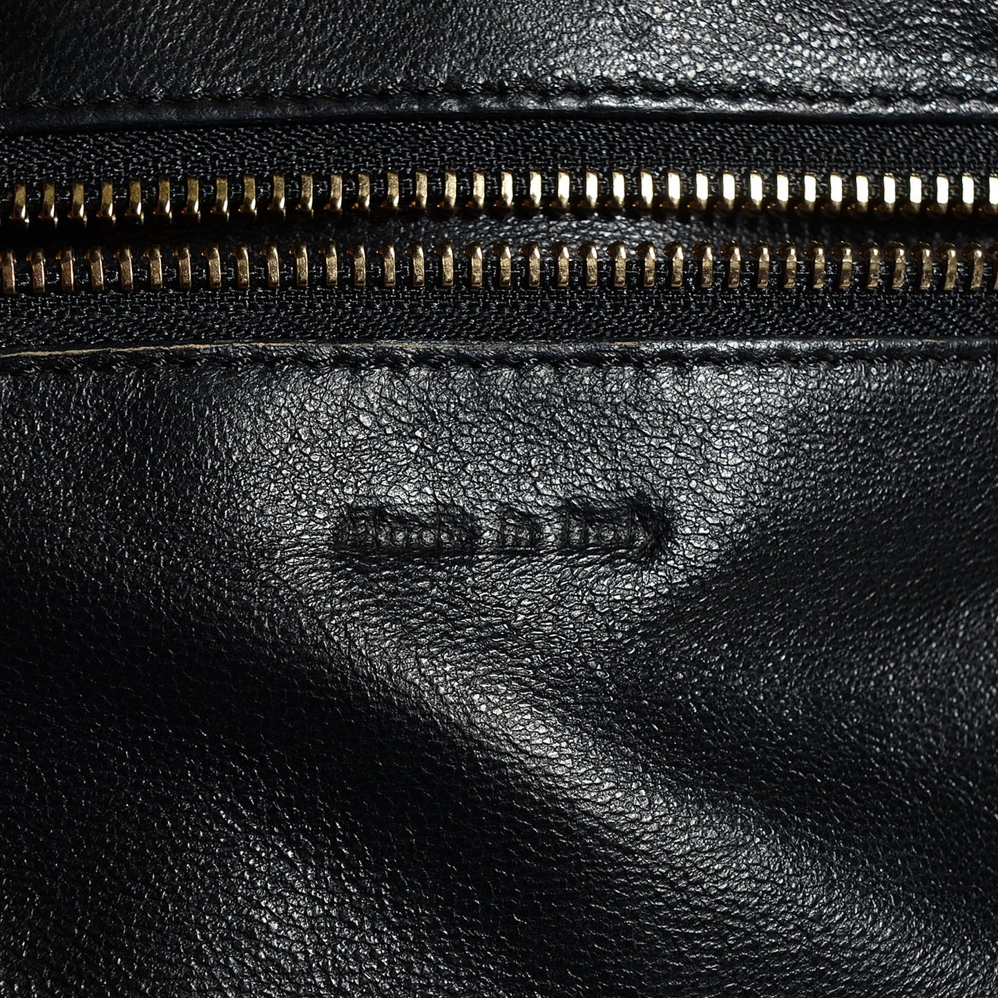 Smooth Calfskin Mini Luggage Black