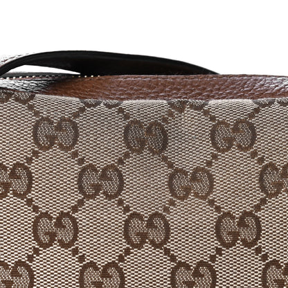 Gucci Monogram Mini Bree Messenger Bag Beige Tabacco 12 of 14
