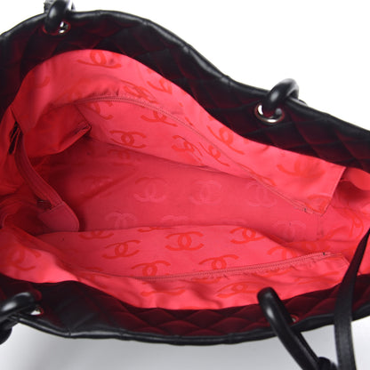 Chanel Calfskin Quilted Large Cambon Tote Black 6 of 10