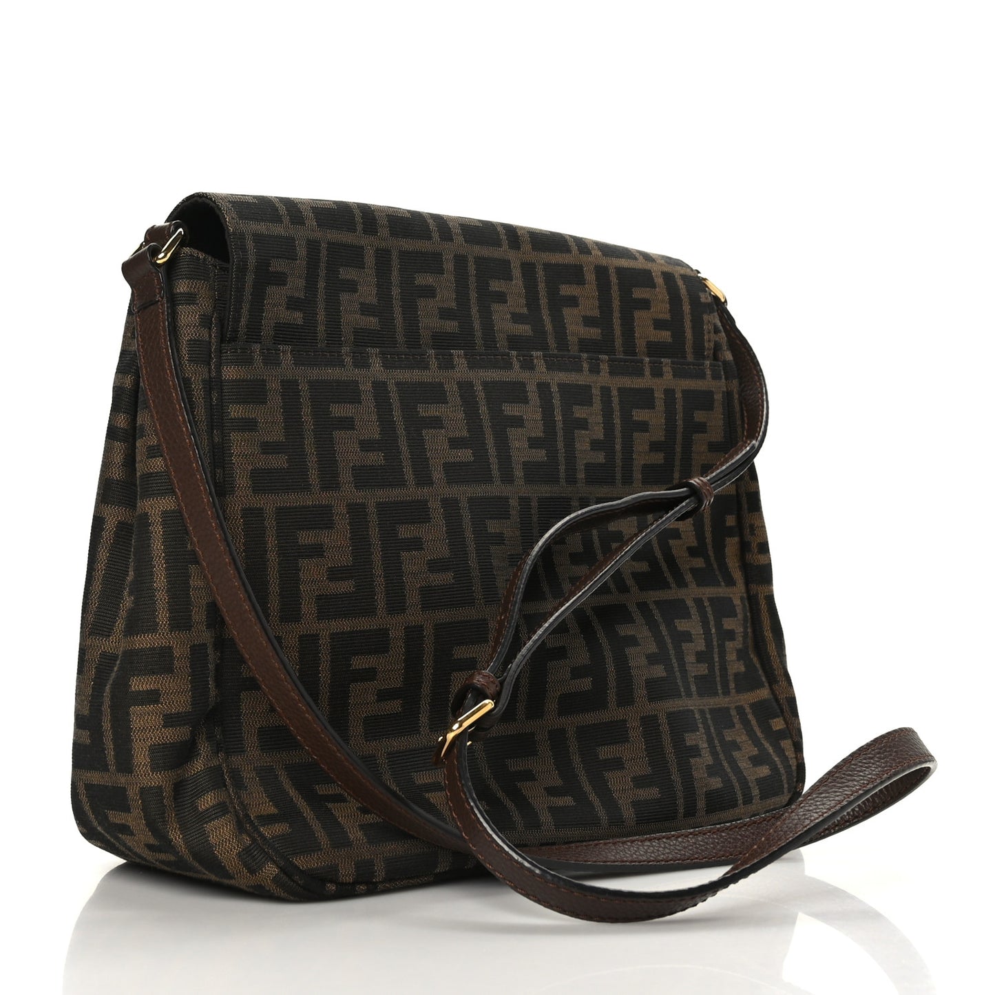 Zucca Vitello Artic Messenger Bag Tobacco Castagna