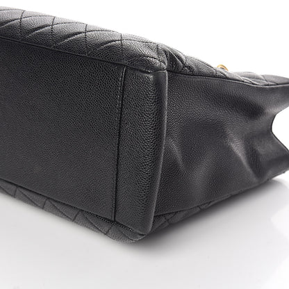 Chanel Caviar Quilted Grand Shopping Tote GST Black 9 of 9