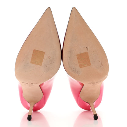 Jimmy Choo Gradient Patent Calfskin Love 100 Pumps 36 Pink Multicolor 5 of 7