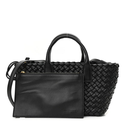 Bottega Veneta Nappa Intrecciato Mini Cabat Black 1 of 10