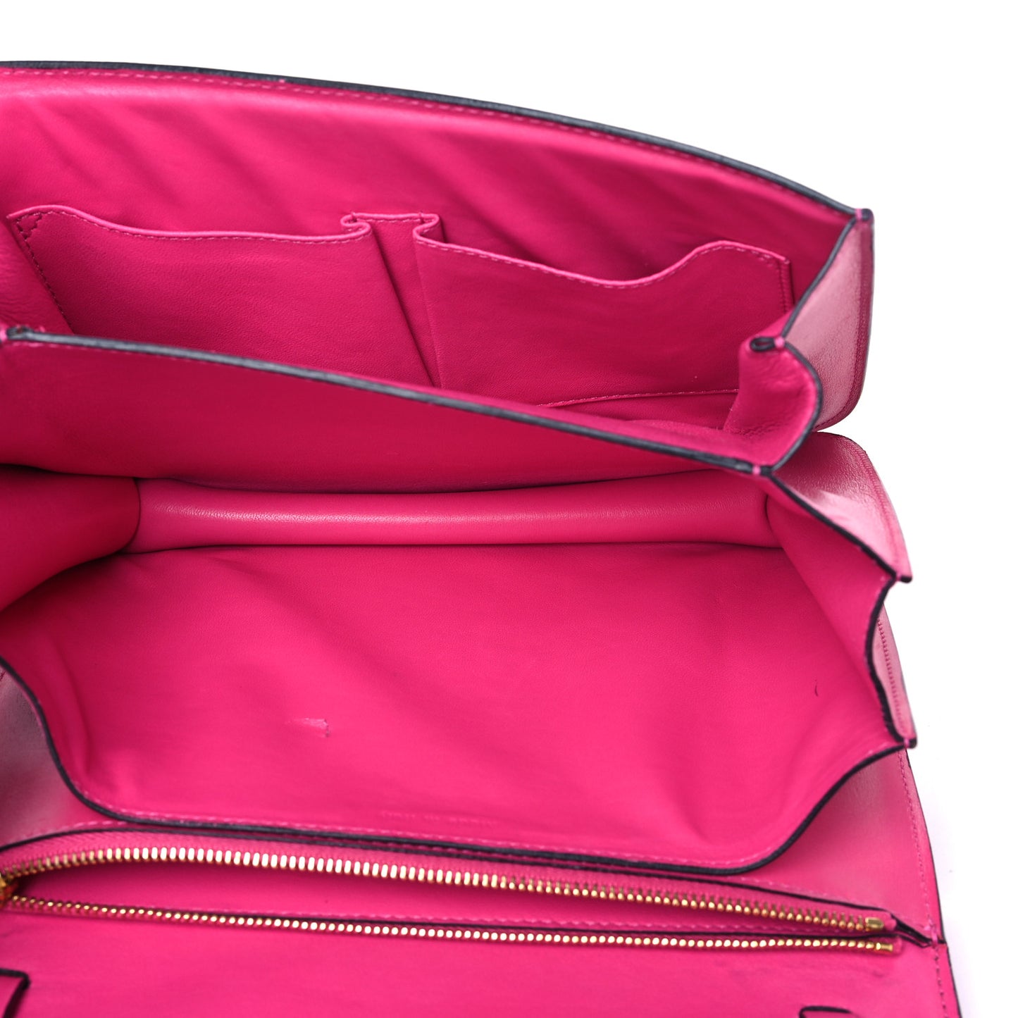 Box Calfskin Medium Classic Box Flap Bag Hibiscus