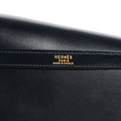 Hermes Box Kelly 32 Bleu Marine 10 of 10