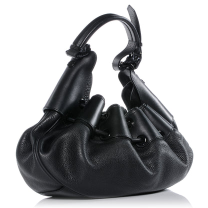 Burberry Prorsum Leather Warrior Hobo Black 3 of 7