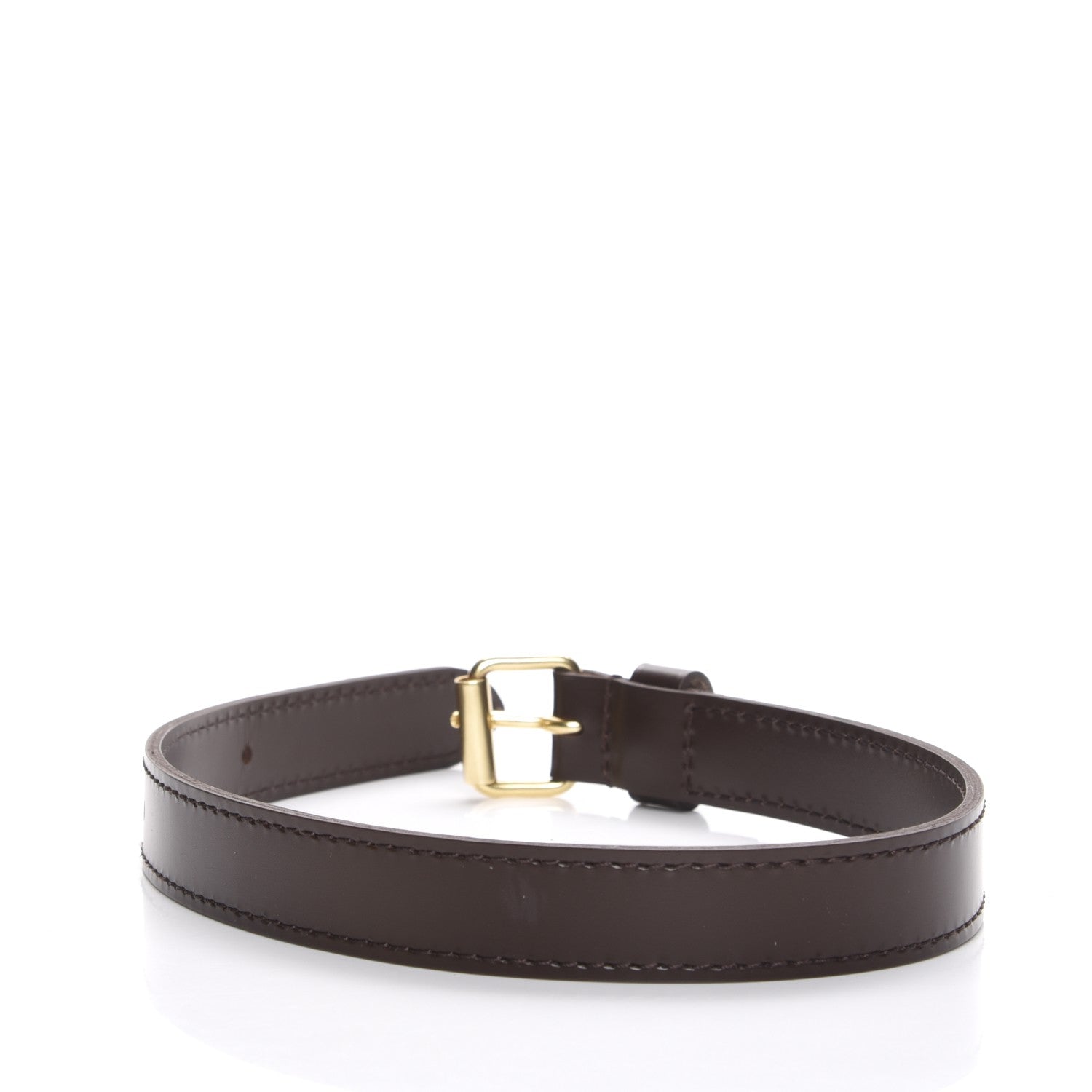 Louis Vuitton Calfskin 19mm Strap Extender Brown 2 of 3