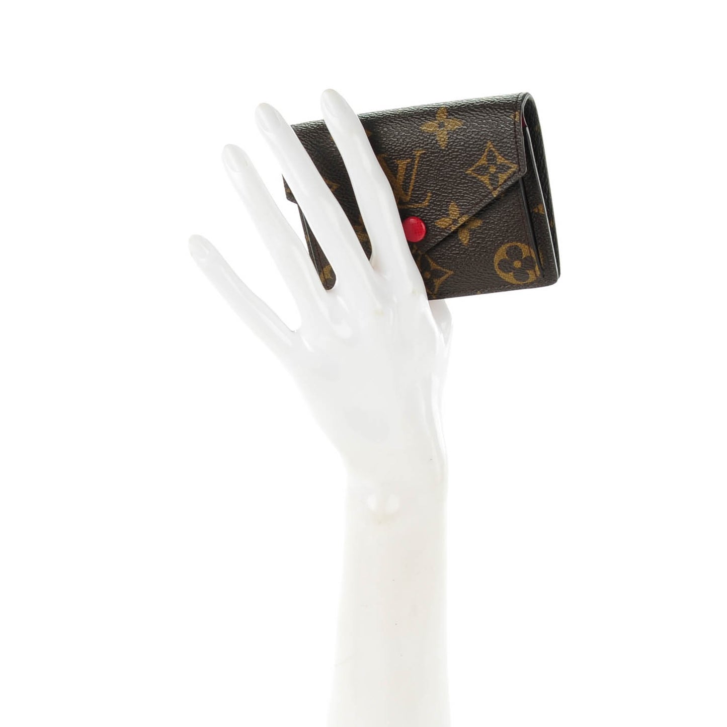 Monogram Compact Marie Wallet Rouge
