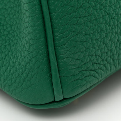 Hermes Togo Birkin 25 Vert Vertigo 10 of 11