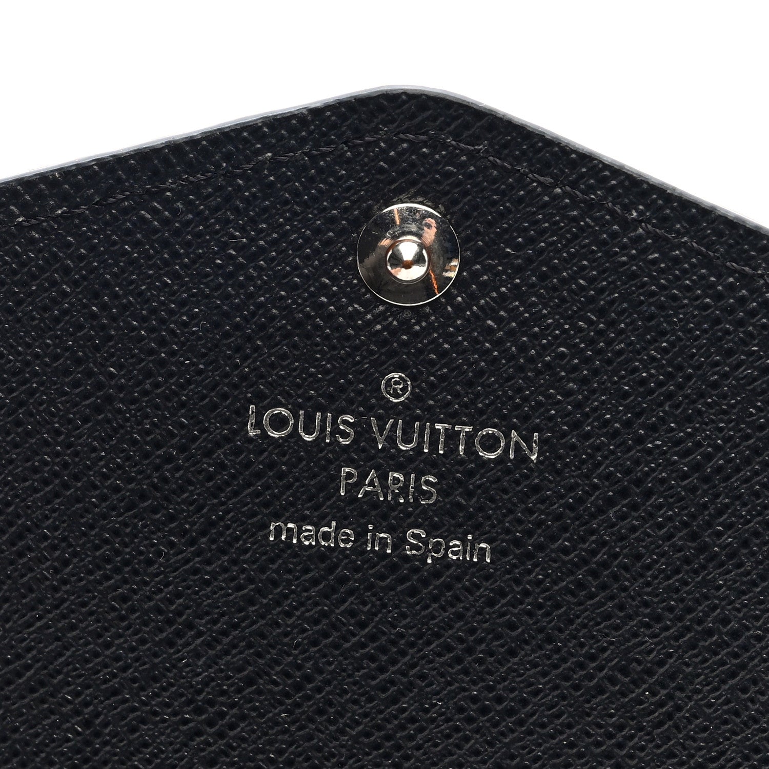 Louis Vuitton Epi Sarah Wallet NM Black 6 of 6