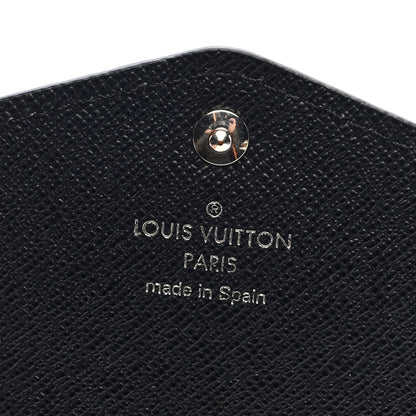 Louis Vuitton Epi Sarah Wallet NM Black 6 of 6