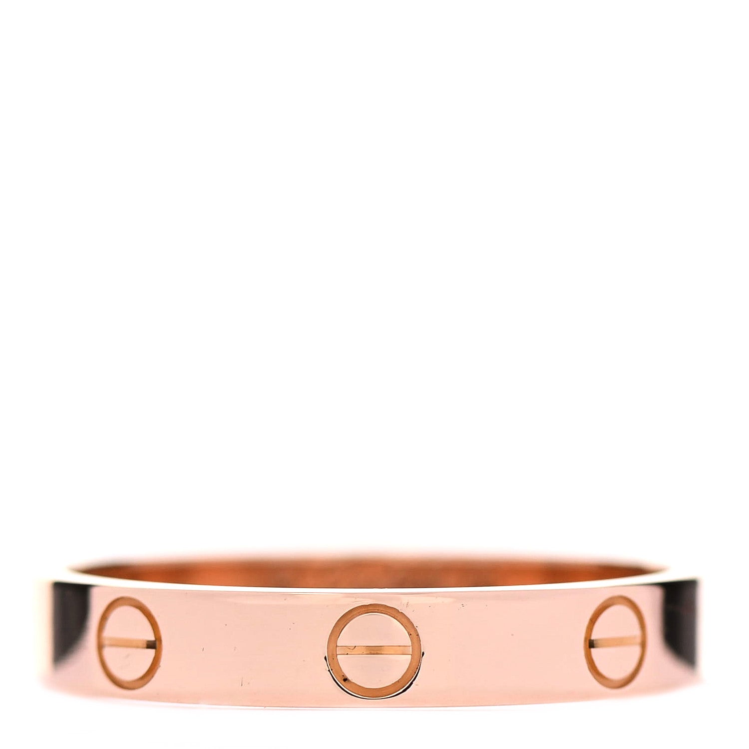 Cartier 18K Pink Gold 3.5mm LOVE Wedding Band Ring 60 9 1 of 5