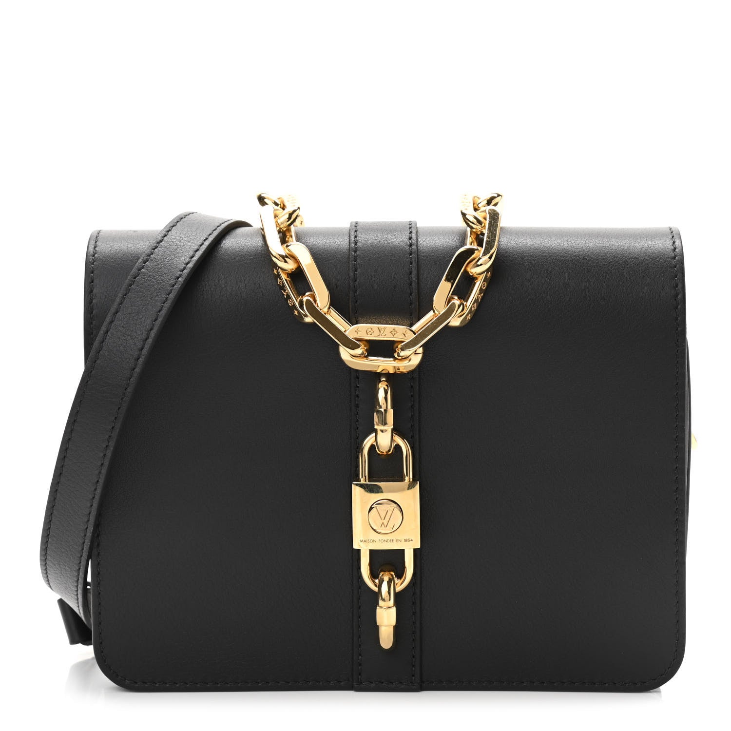 Louis Vuitton Calfskin Rendez-Vous Black 1 of 9