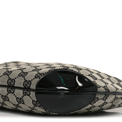 Gucci Monogram Classic Ring Hobo Black 10 of 10