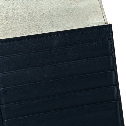 Celine Grained Calfskin Large Multifunction Strap Wallet Pistachio 16 of 18
