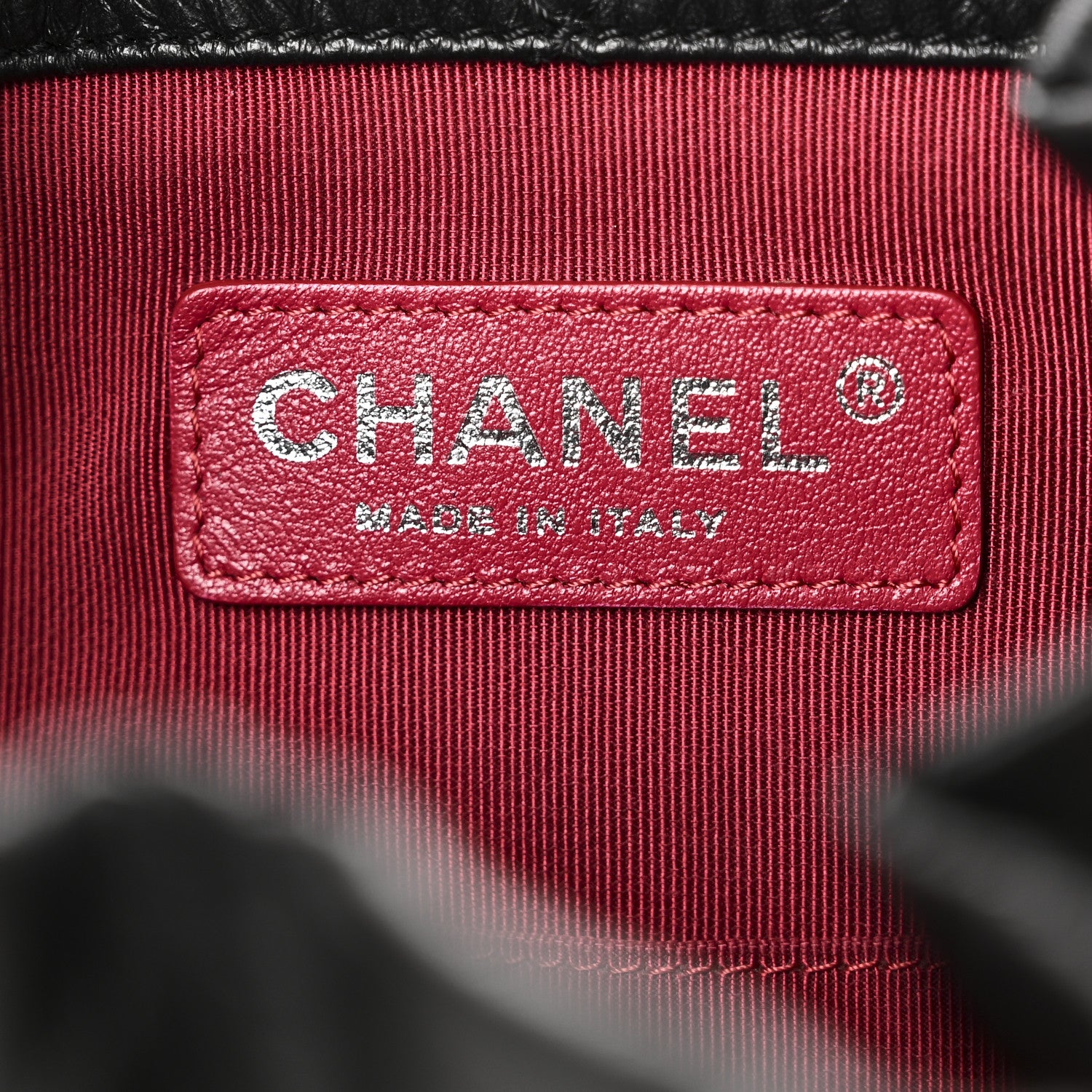 Chanel Aged Calfskin Quilted Small Gabrielle Backpack Black 6 of 10