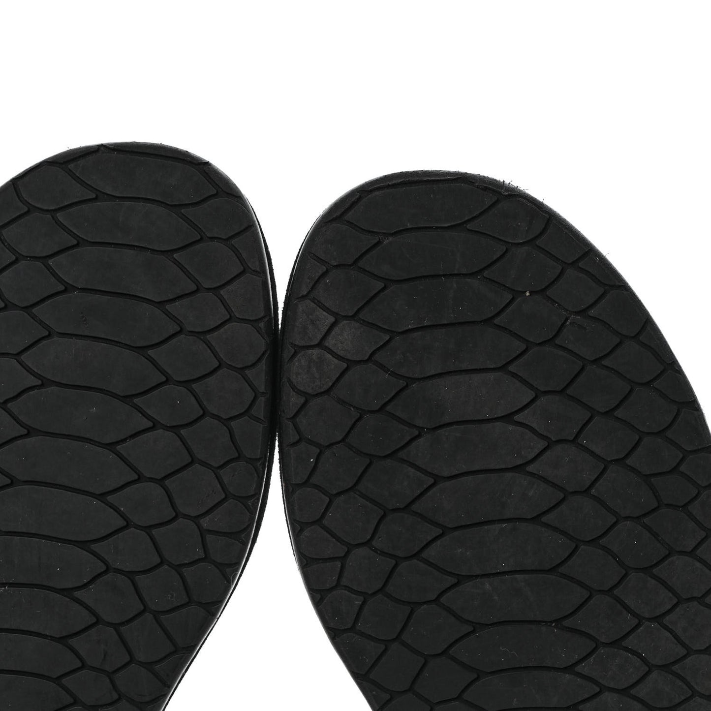 Shimmer Suede Crystal Nala Thong Sandals 38.5 Black