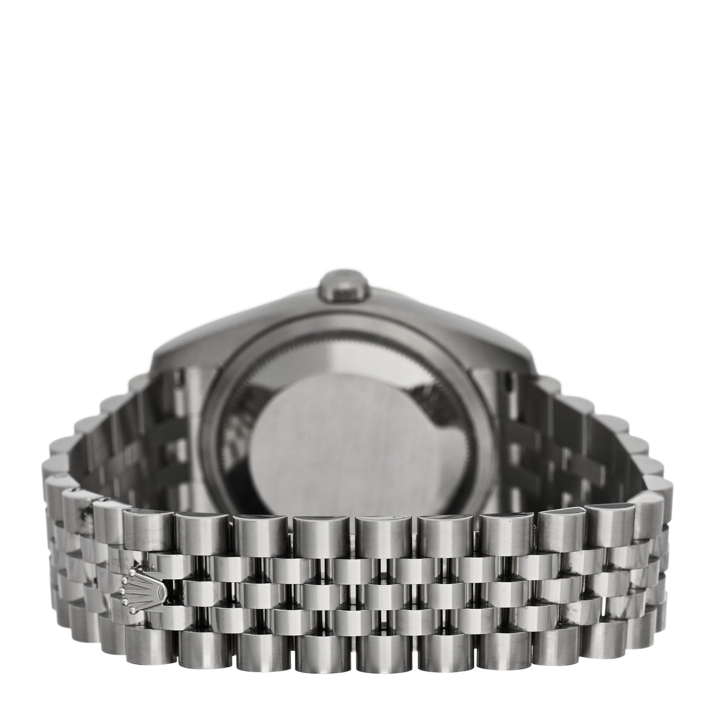 Stainless Steel Diamond Bezel Mother of Pearl 36mm Oyster Perpetual Datejust Watch 116244