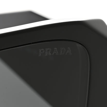 Prada Acetate Symbole Sunglasses SPR 17W Black 7 of 9