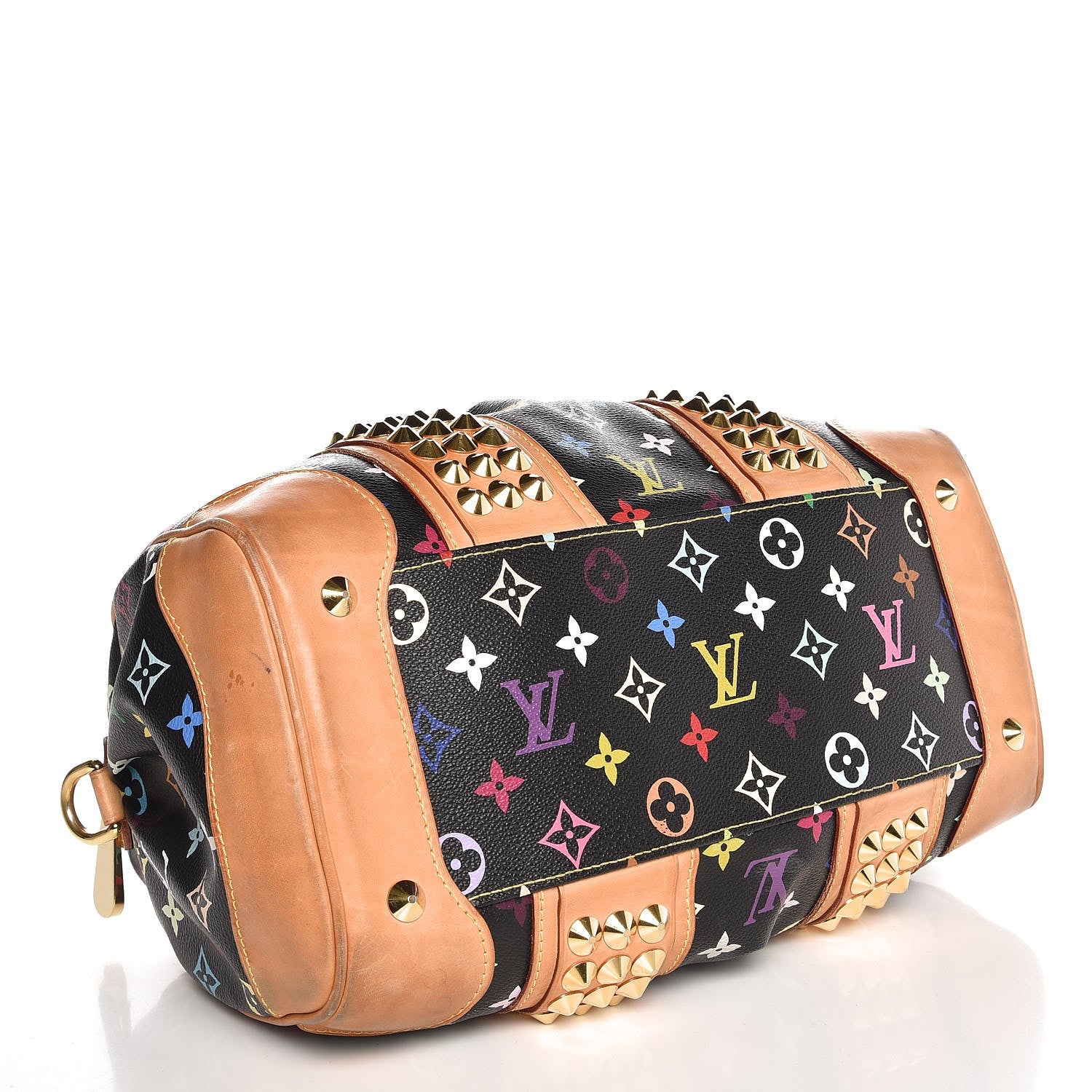 Louis Vuitton Monogram Multicolor Courtney MM Black 4 of 7