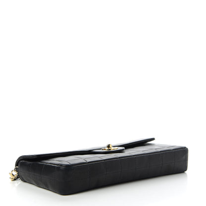 Chanel Lambskin East West Chocolate Bar Flap Black 4 of 12