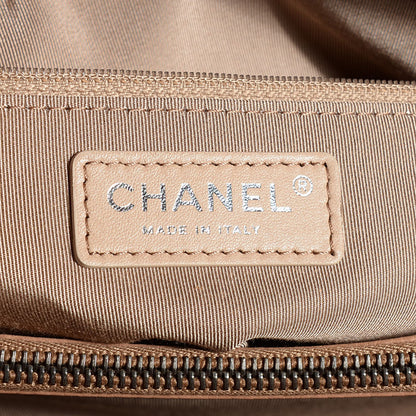 Chanel Caviar Quilted City Shopping Tote Beige 13 of 14