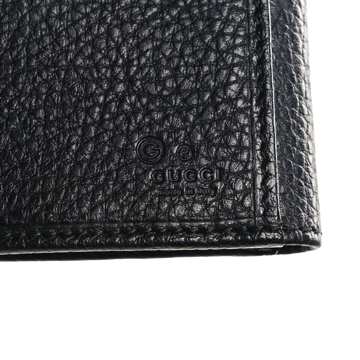 Gucci Calfskin Studded Soho Continental Wallet Black 8 of 10