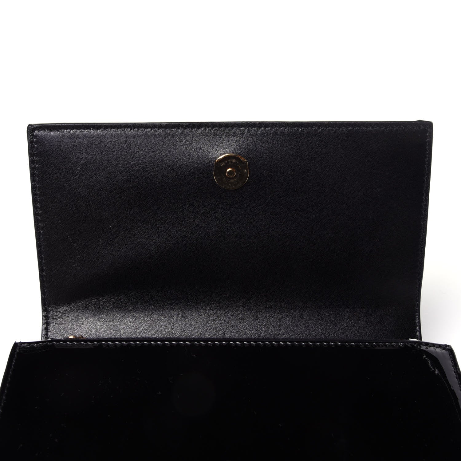 Saint Laurent Patent Monogram Kate Belt Bag Black 10 of 11