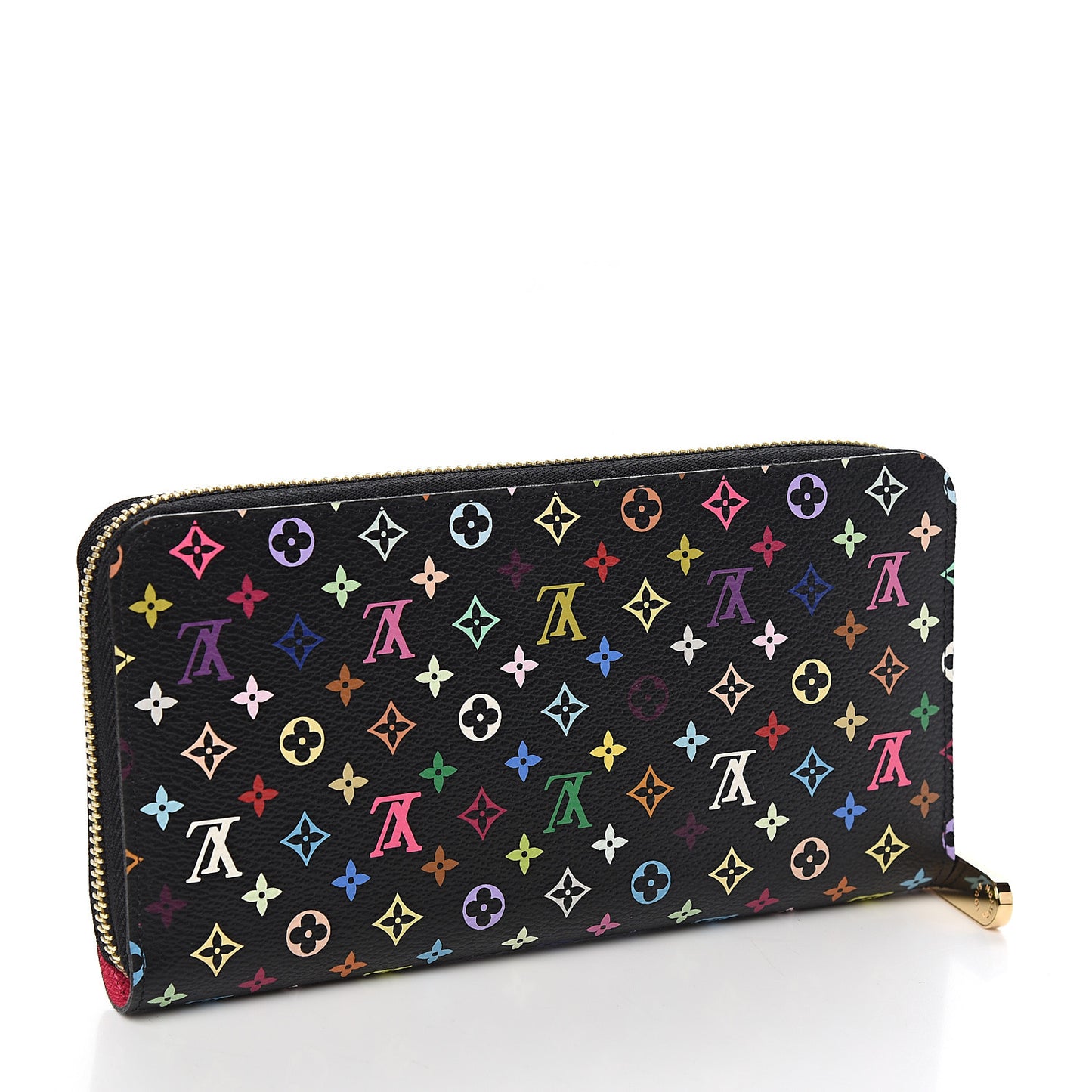 Monogram Multicolor Zippy Wallet Black Grenade
