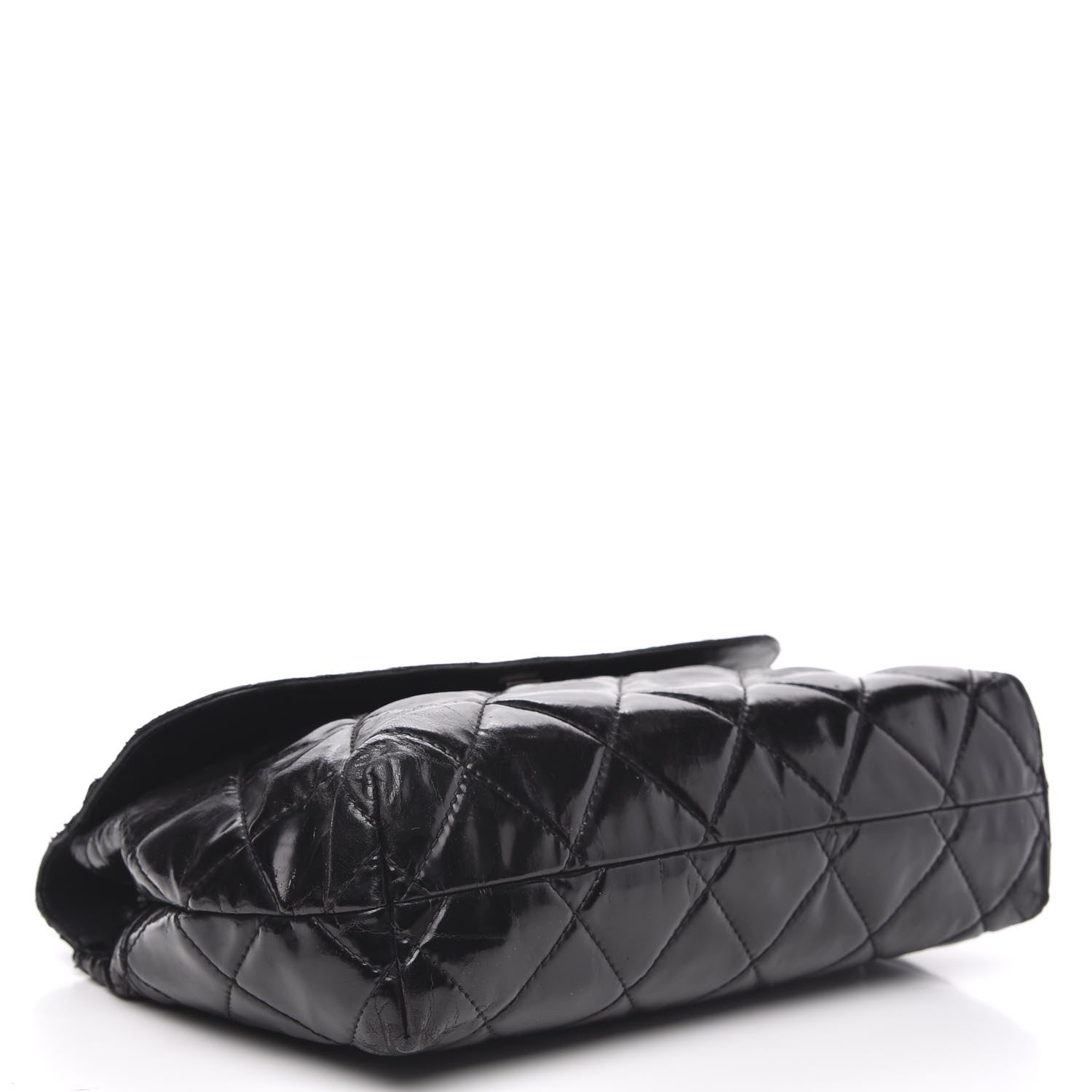 Chanel Vinyl Quilted In the Business Flap Bag Black 4 of 19