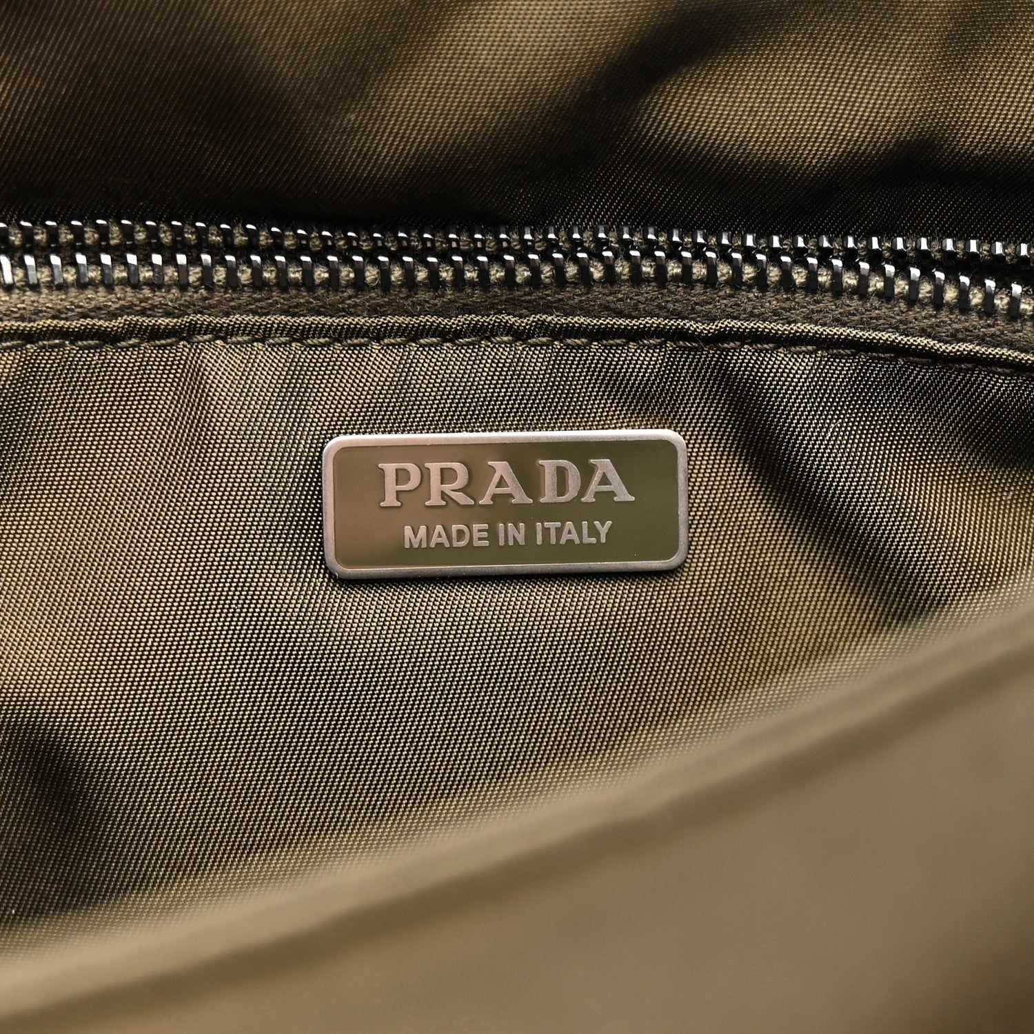 Prada Nylon Tessuto Chain Shoulder Bag Mimetico 6 of 10