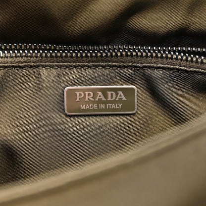 Prada Nylon Tessuto Chain Shoulder Bag Mimetico 6 of 10