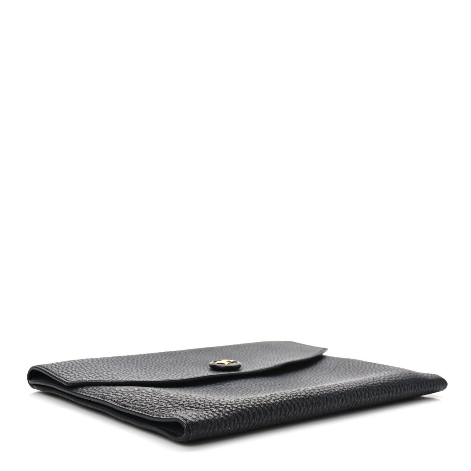Hermes Taurillon Clemence Pochette Rio Black 4 of 7