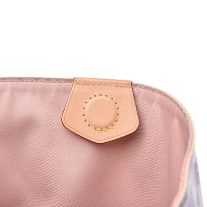 Louis Vuitton Damier Azur Graceful MM Rose Ballerine 15 of 15