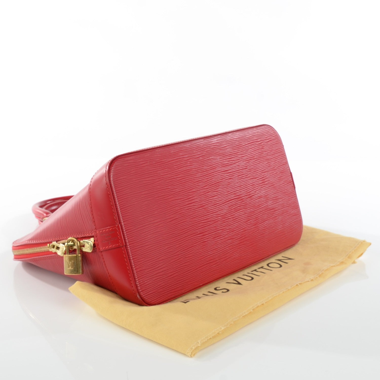 Louis Vuitton Epi Alma MM Carmine 4 of 9