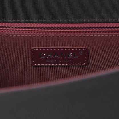 Chanel Calfskin Quilted Ballerine Flap Black Beige 6 of 10