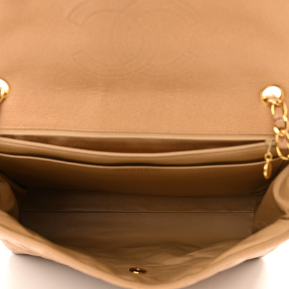 Chanel Caviar Jumbo Single Flap Beige 5 of 10