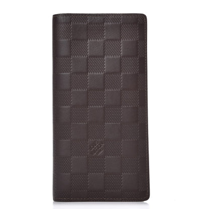 Louis Vuitton Damier Infini Brazza Wallet Meteor 1 of 7