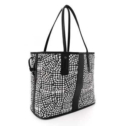 MCM Visetos Medium Liz Reversible Shopper Tote Black 5 of 18