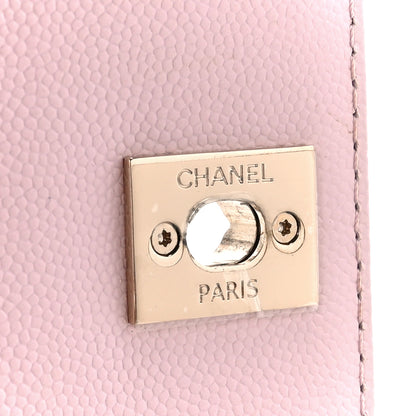 Chanel Caviar Quilted Mini Coco Handle Flap Light Pink 8 of 12