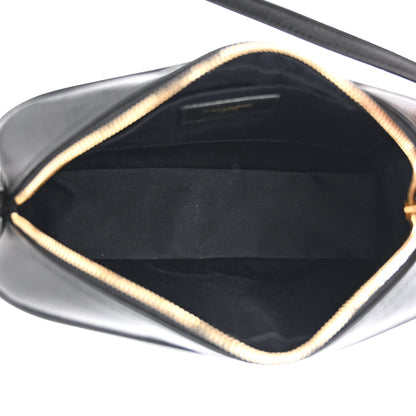 Saint Laurent Lambskin Monogram Small Lou Camera Bag Black 5 of 13