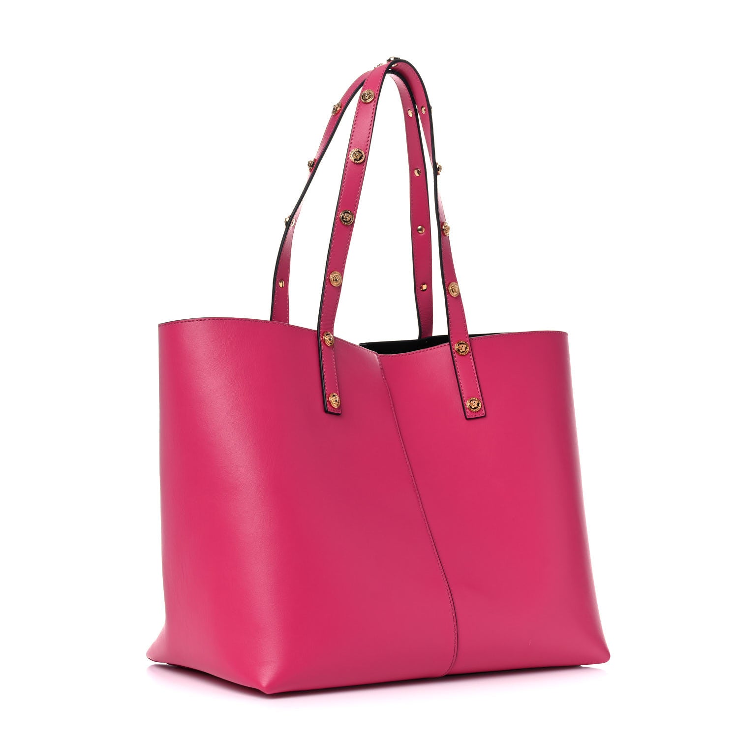 Versace Calfskin Palazzo Tote Pink 4 of 14