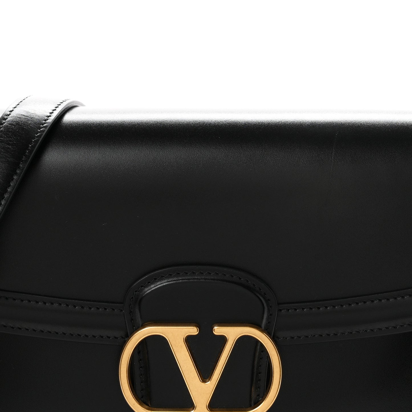 Smooth Calfskin 9to5 Shoulder Bag Black